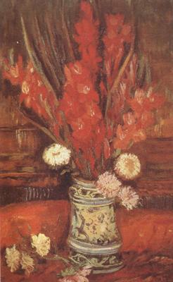 Vincent Van Gogh Vase with Red Gladioli (nn04) Spain oil painting art